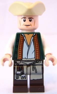 LEGO Minifigure-Cook-Pirates of the Caribbean-poc013-Creative Brick Builders